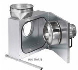 MBD 315/4/4 Megabox 100 °C-ig hőálló centrifugál ventilátor *K